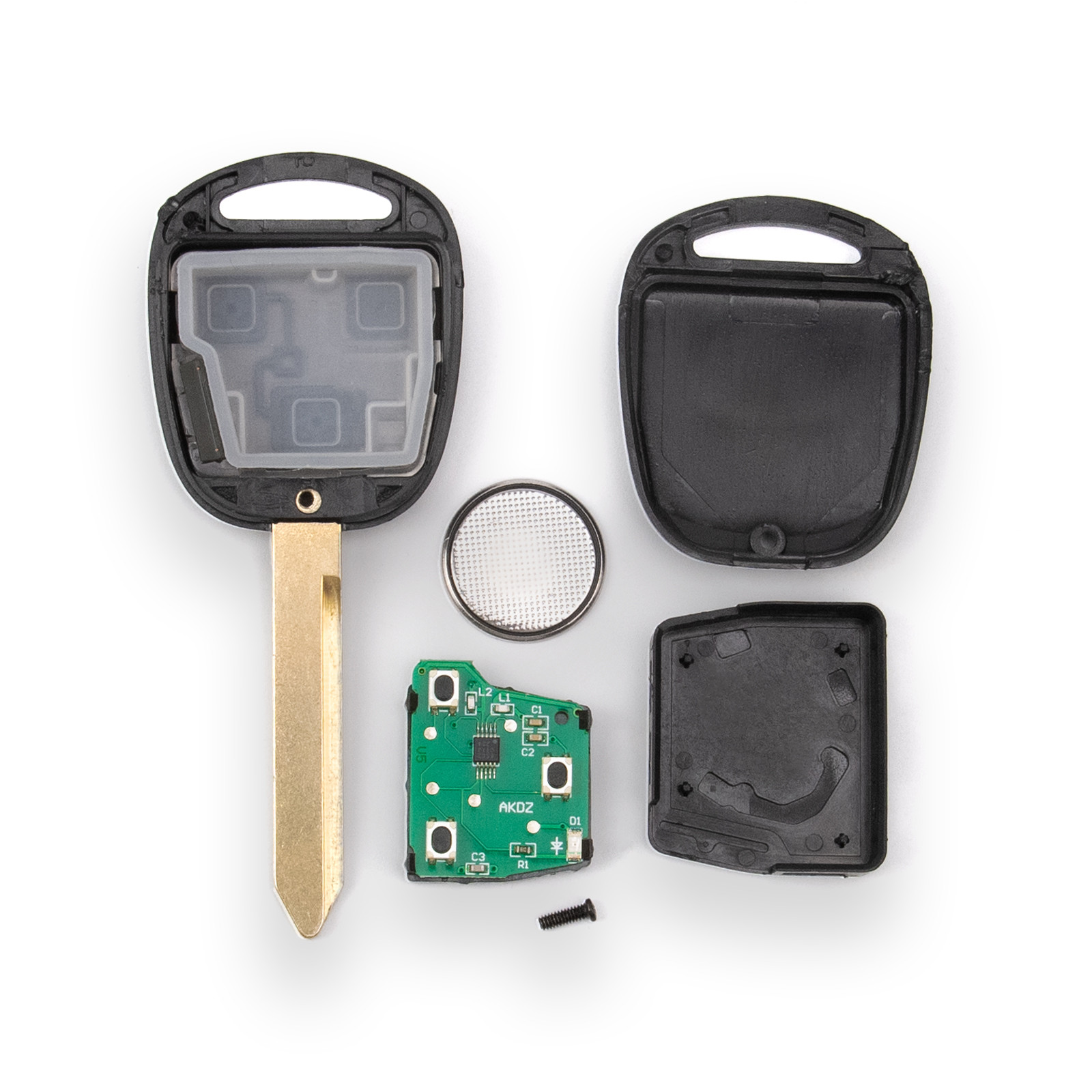 Chiave Telecomando per Toyota Yaris Prius Celica Corolla 890700D02084 ID4C TOY43 - Aftermarket