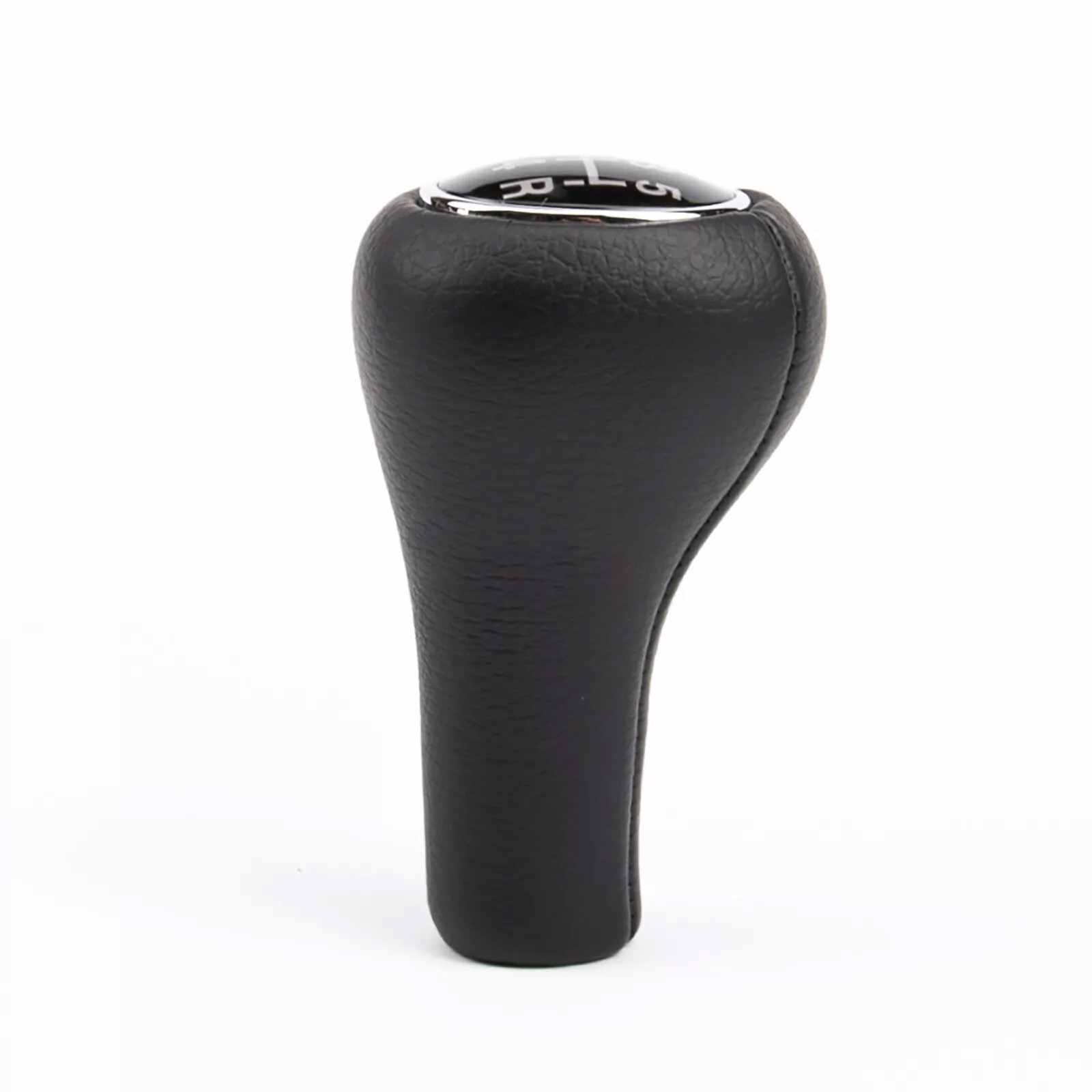 thumbnail image 2 of Black Shift Knob Cover With Gaiter For Vauxhall Adam (M13, 12/2019) – 5-Speed Manual, Plastic & PU Leather 2 of 6