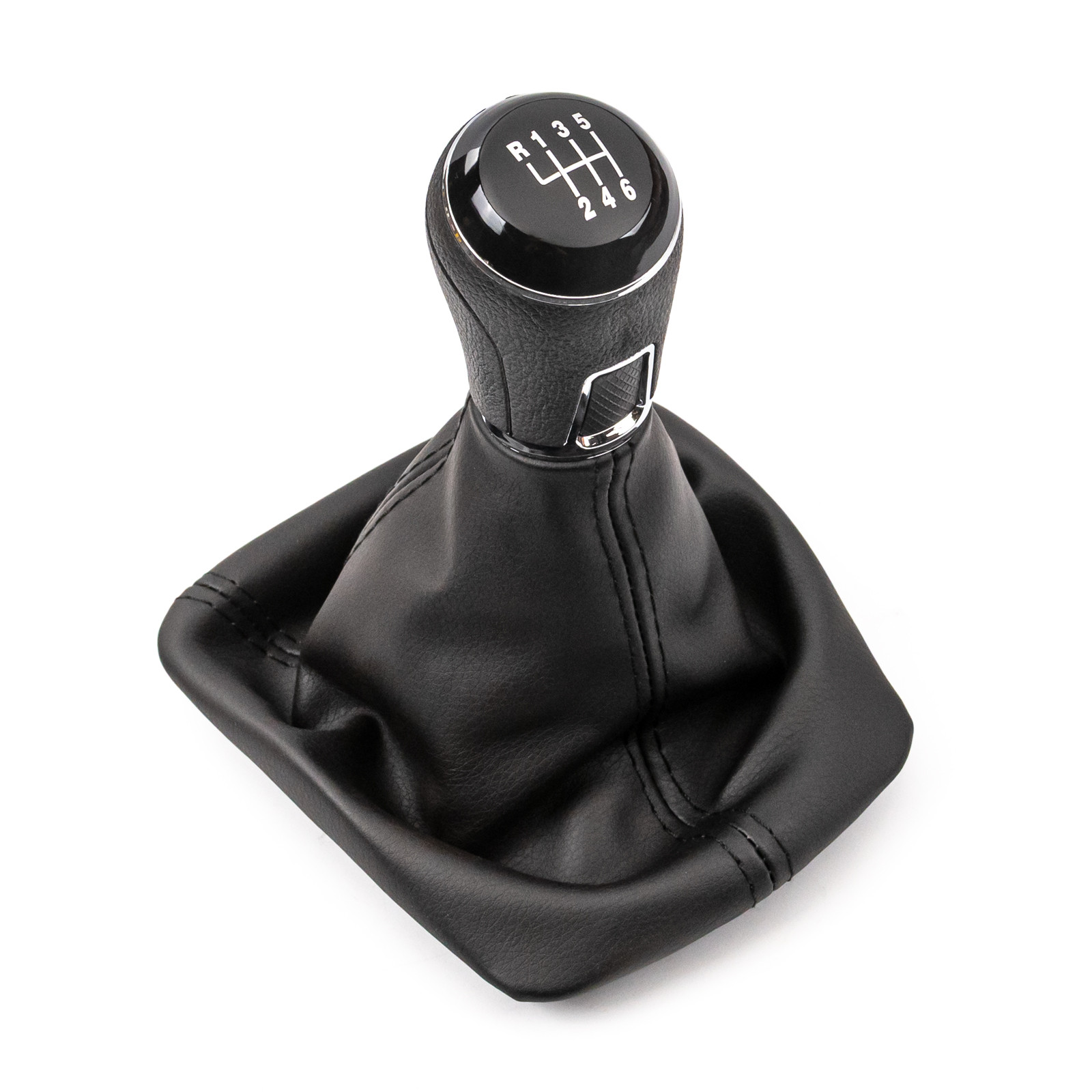 Gear Shift Knob With Boot For Skoda Octavia II 6 Speed