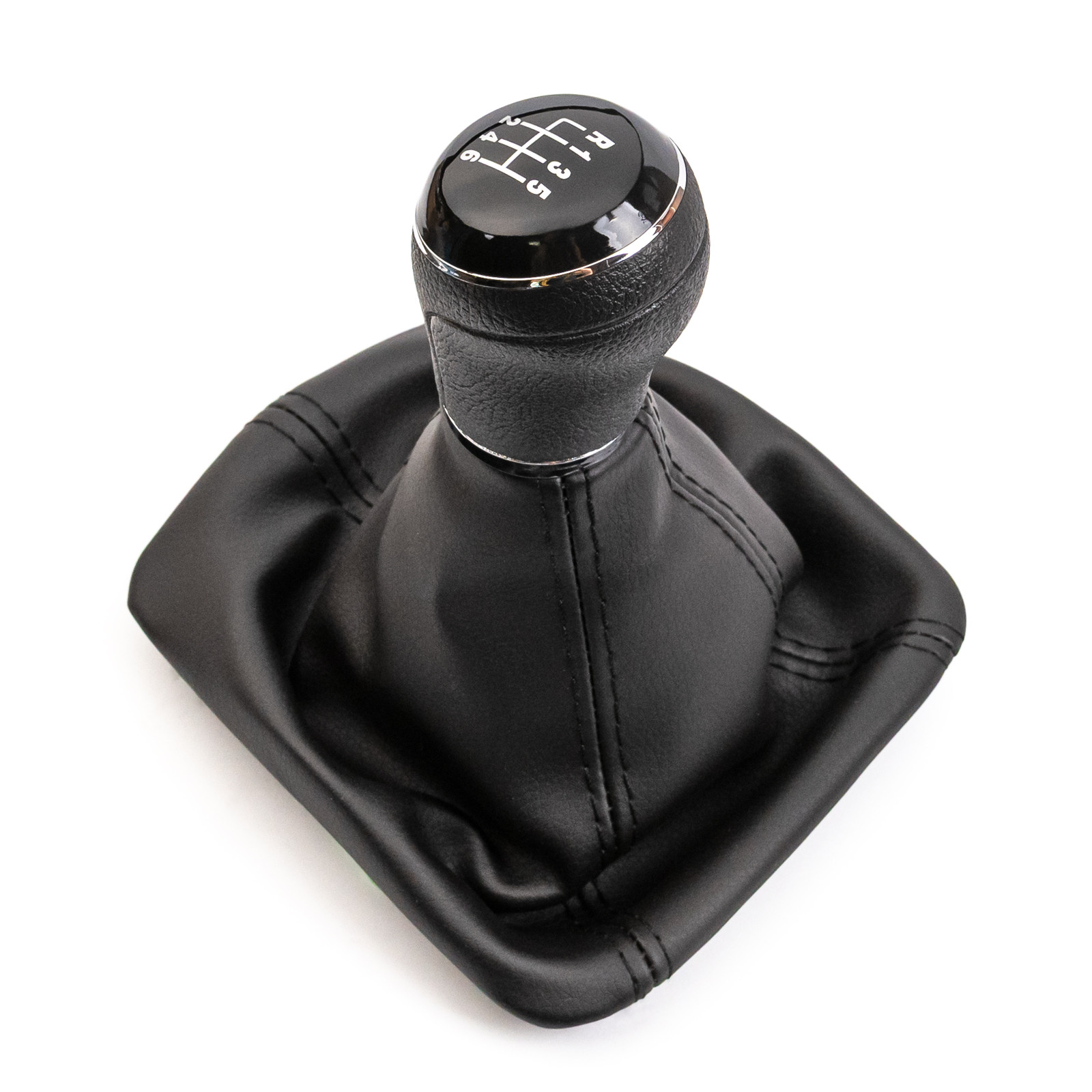 Gear Shift Knob With Boot For Skoda Octavia II 6 Speed