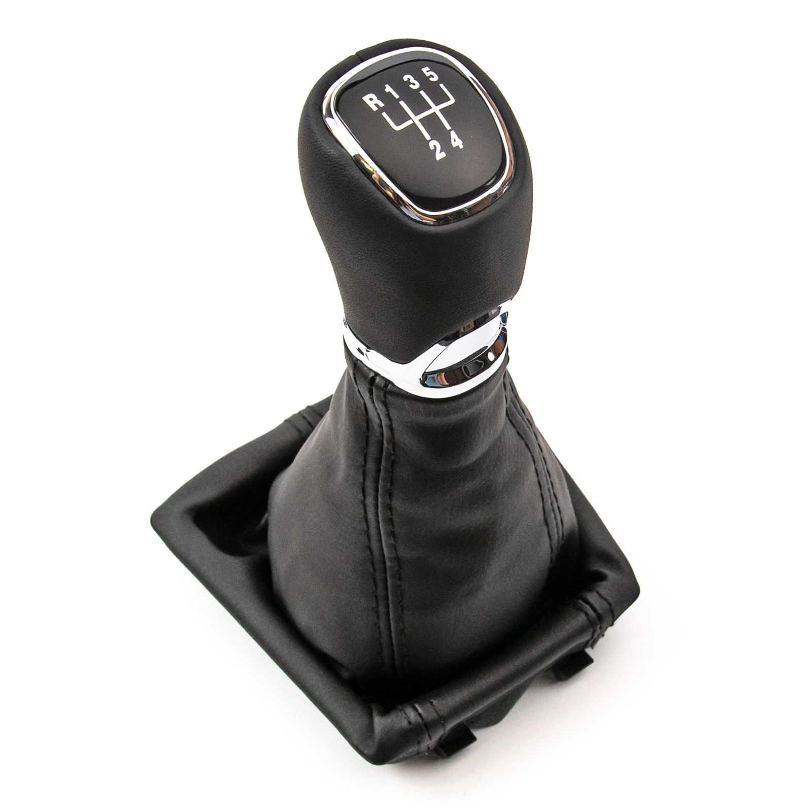 Gear Shift Knob With Boot For Skoda Octavia III 3 5 Speed