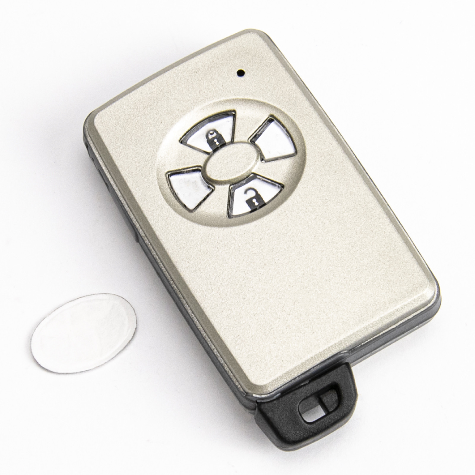 Guscio Telecomando Chiave Auto Per Toyota - 3 Tasti, Sostituzione Custodia Per Auris, Avensis, Corolla, RAV4, Yaris - Senza Elettronica
