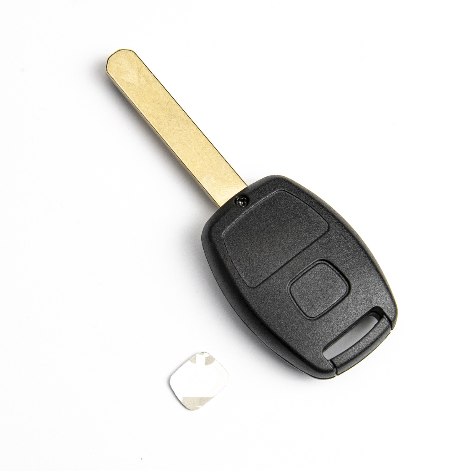Ontto Custodia In Silicone Per Chiave Honda – 2 Pulsanti, Viola Chiaro, Con Portachiavi E Scatola Di Latta