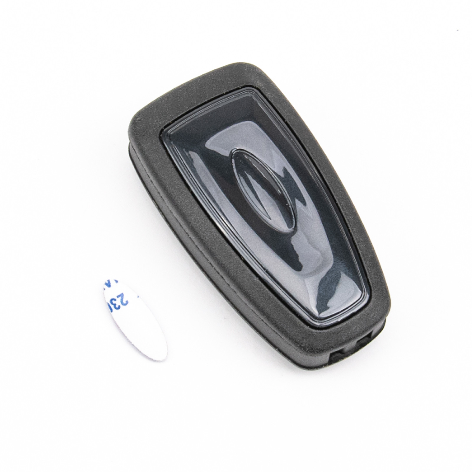 Black Key Fob Shell Case For Ford Focus, Fiesta, Kuga, Mondeo (3-Button) By X AUTOHAUX