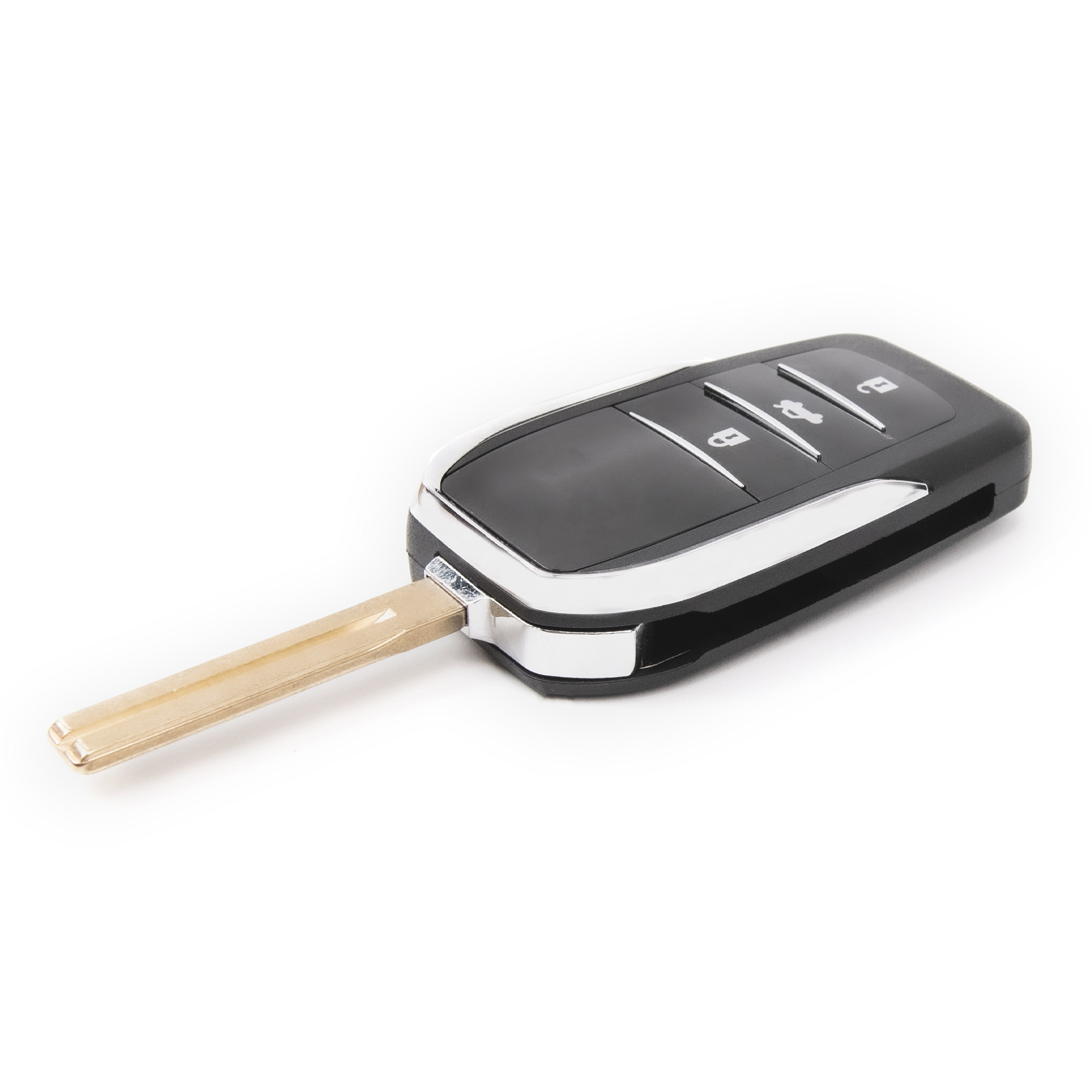 Κιτ μετατροπής κλειδιού για Toyota Corolla Peugeot 108 Citroen C1 με 3 κουμπιά - Aftermarket