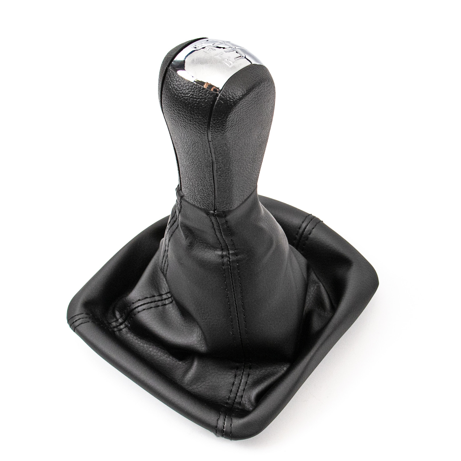 Pommeau De Levier De Vitesse Skoda Fabia MK1 (2000-2008) - 5 Ou 6 Vitesses, Cuir Synthétique