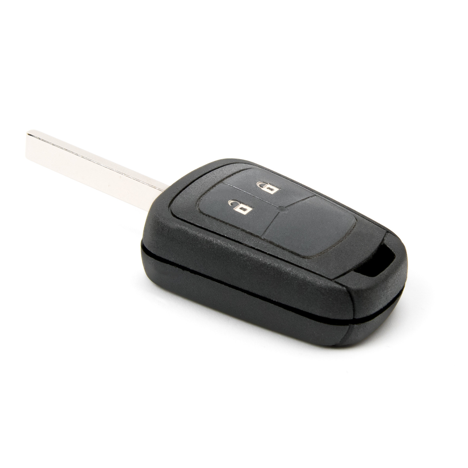 Coque de Clé avec 2 Boutons pour Opel - Aftermarket