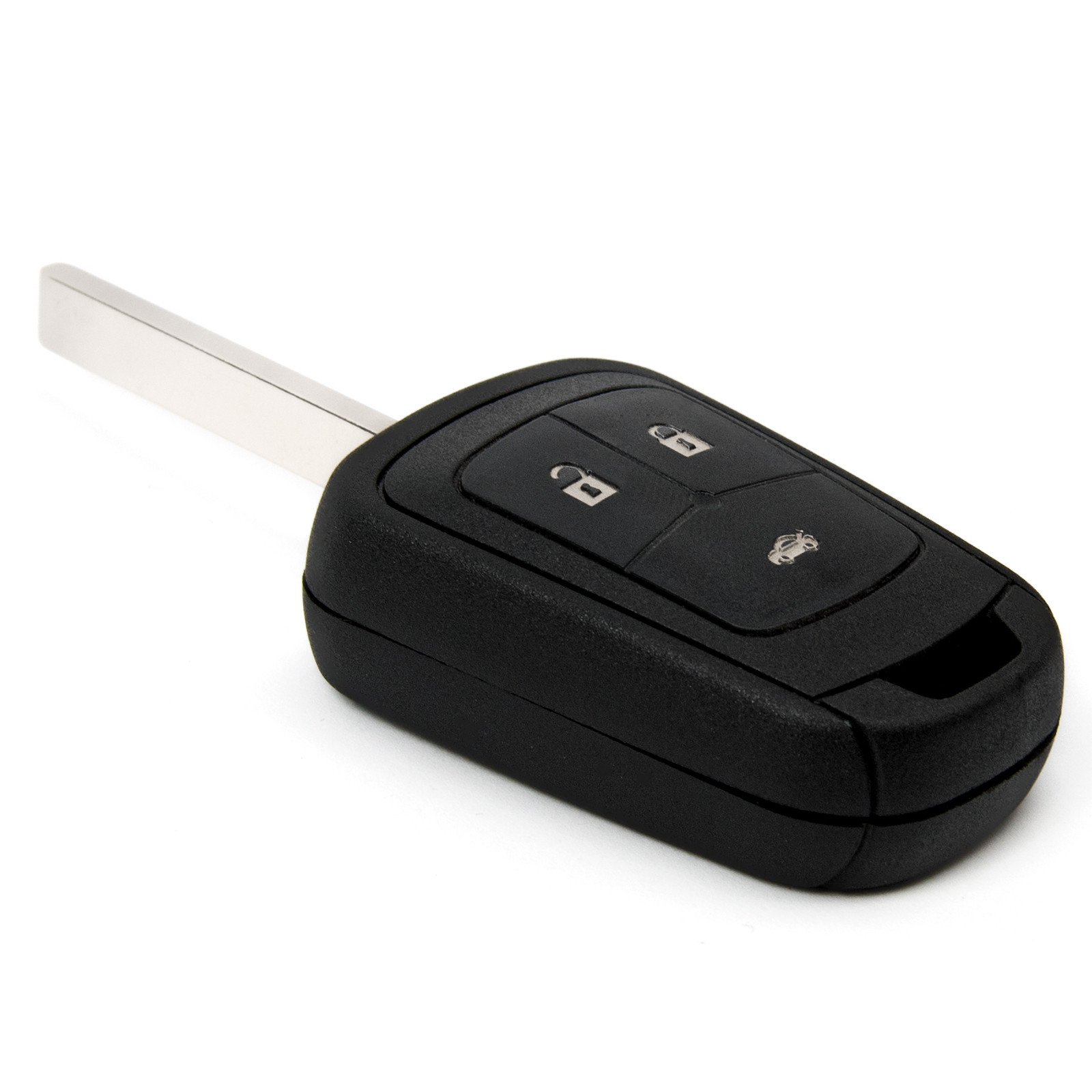 Opel Coque de Clé avec 3 Boutons - Aftermarket