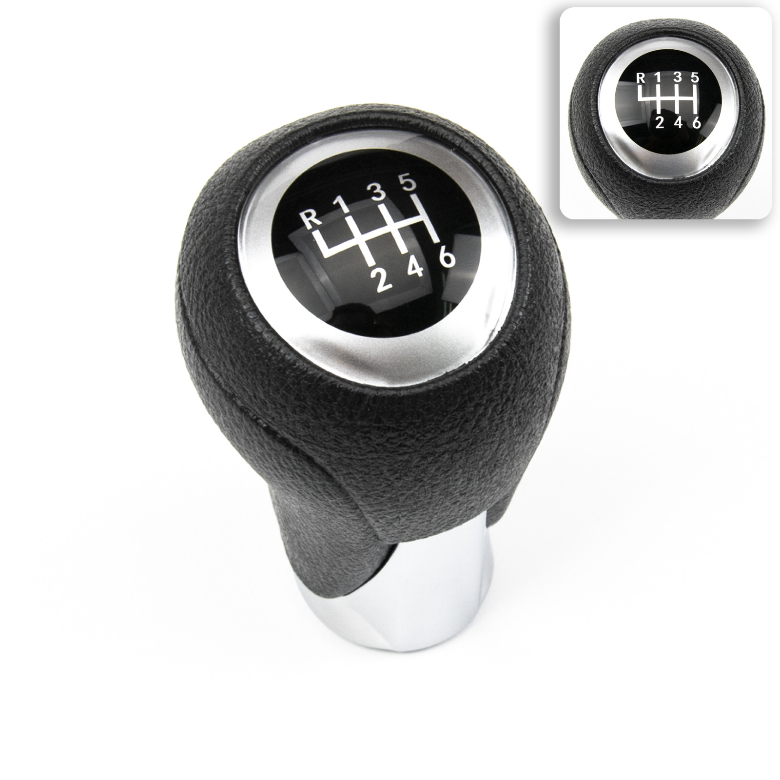 Pommeau De Levier De Vitesse Pour Mazda 2,3,6,CX-3,CX-5 - Noir, Plastique, Design élégant