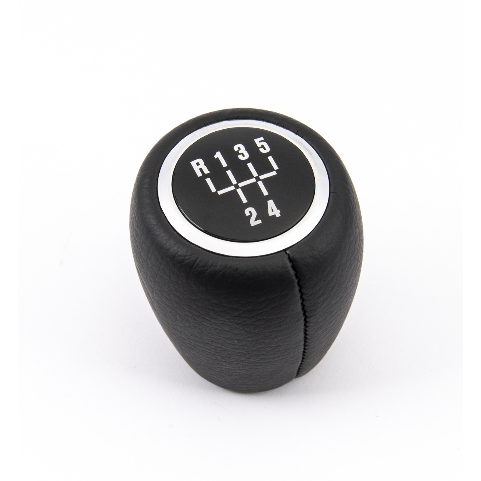 Pommeau Levier De Vitesse En Cuir Noir Pour Chevrolet Cruze - Compatible 5/6 Vitesses, Mitsubishi, Installation Facile