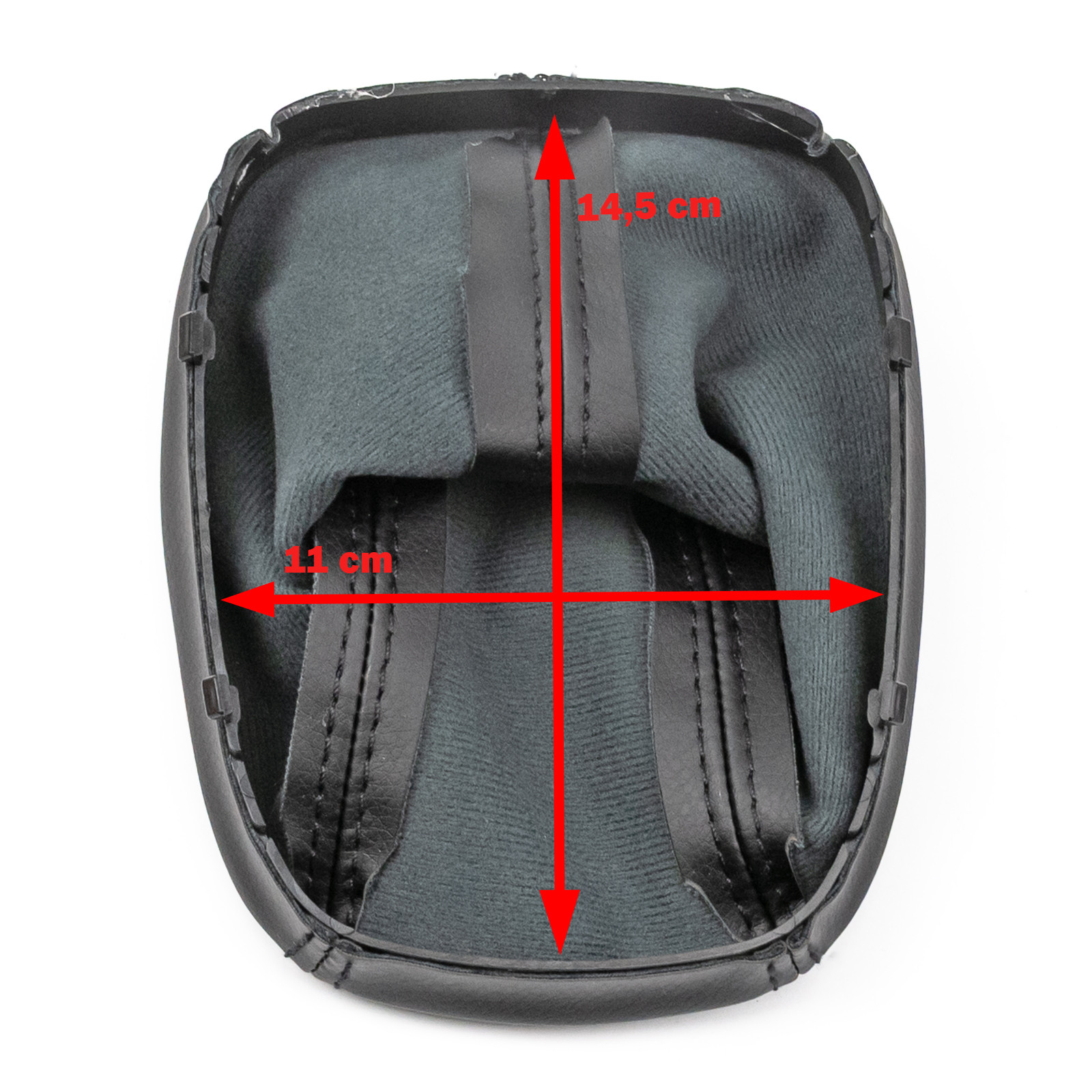 Rahmen Schaltknauf Schaltsack für Opel Corsa D - Aftermarket