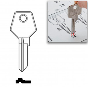 2x llaves TriMark para caravanas, autocaravanas y tapas de camiones