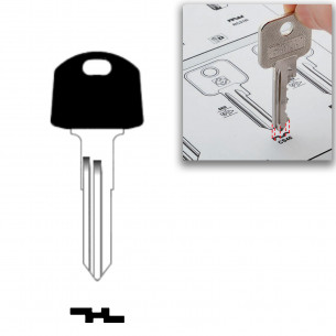 2x Abus V61 Key for Bicycle Locks Bike Locks Series V61 001 - V61 331