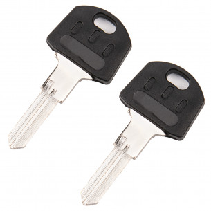 2x Abus V61 Schlüssel für Fahrradschlösser Serie V61 001 - V61 331