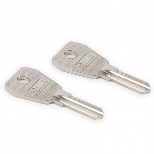 2x Cheie pentru Eurolocks AL-KO Allux Cutii poștale și mobilier de birou 6601-7100