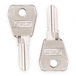 2x Cheie pentru Eurolocks AL-KO Allux Cutii poștale și mobilier de birou 6601-7100