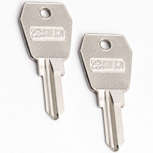 2x Eurolocks key for Office Furniture Codes G1001-G3000