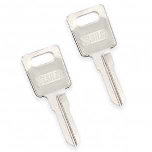 2x Key for Las Ronis Bauer Wilkinson Garage Doors and Desks