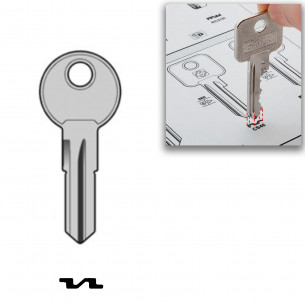 2x llaves de repuesto para cerradura de puerta de caravana Bailey Swift Elddis