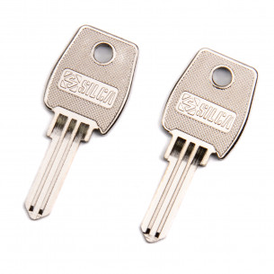 2x Lock Focus Keys for Lockers Desks Vehicles Cupboards