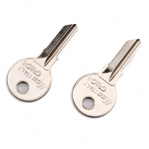 2x Ojmar E Serie Keys for Office Furniture E001-E698