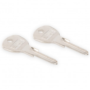 2x Schlüssel für Huf NSU Wohnwagen OB1-OB210