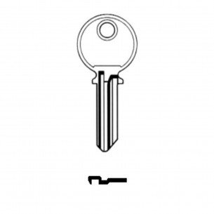 2x Spare Key for Gliderol & Firmadoor Roller Shutters Lock