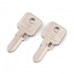 2x MLM Steelcase key for Locks Office Furniture Cylinders