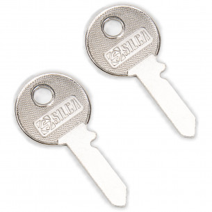 2x Union West Alloy Keys for Caravans and Garages Handles Classic Cars