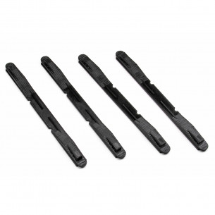 4x Roof Bar Cover Replacement Cap Rails for Opel Astra H Zafira B