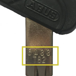 Abus T82 T83 Serie Chiave per Lucchetti Bici E-Bike Batterie