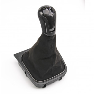 Alcantara Leather Gear Knob Shift Boot For VW