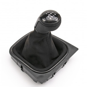 Alcantara Leather Gear Knob Shift Boot For VW