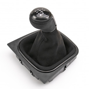 Alcantara Leather Gear Knob Shift Boot For VW