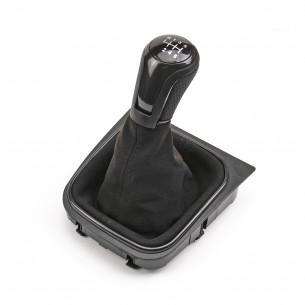 Alcantara Leather Gear Knob Shift Boot For VW