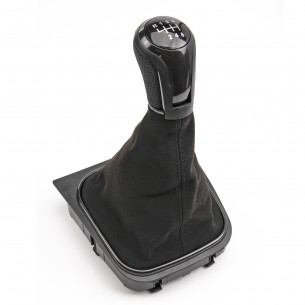 Alcantara Leather Gear Knob Shift Boot For VW