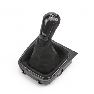 Alcantara Leather Gear Knob Shift Boot For VW