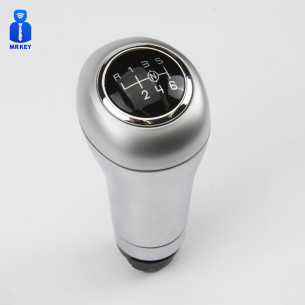 Aluminum Gear Shift Stick Knob 6-Speed For Mercedes