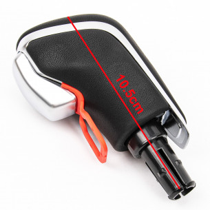 Audi A6 C7 4G A7 Leva Del Pomello Del Cambio Automatico Pelle Liscio