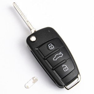 Audi Flip Car Key 8P0837220D With Electronics