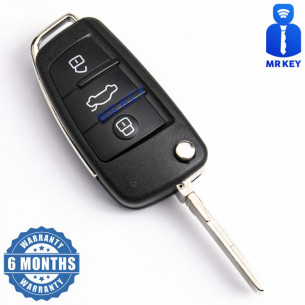 Audi Flip Car Key 8P0837220D With Electronics