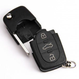 Audi Remote Flip Car Key 4D0837231A / 4D0837231N with Electronics