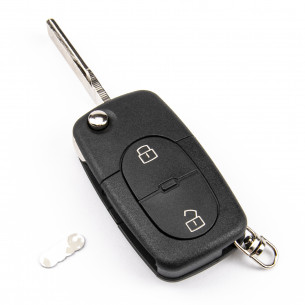 Audi Remote Flip Car Key 4D0837231R With Electronics