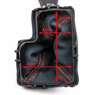 Automatischer Schaltknauf mit Manschette für Ford Mondeo IV S-Max Kuga - Aftermarket