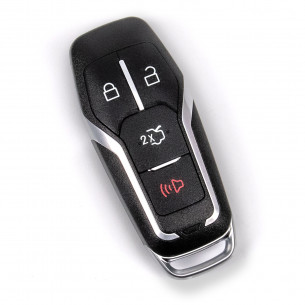 Schlüssel Gehäuse für Ford Lincoln Mustang MKC Mit 4 Tasten - Aftermarket
