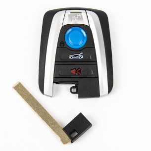 BMW I3 I8 Guscio Chiave 4 Pulsanti Lama HU127