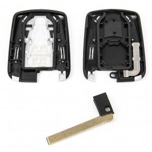 BMW I3 I8 Guscio Chiave 4 Pulsanti Lama HU127
