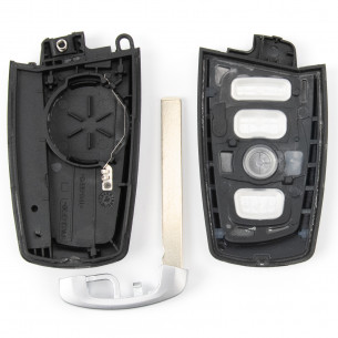 BMW F Series Key Case with 4 Buttons - Aftermarket