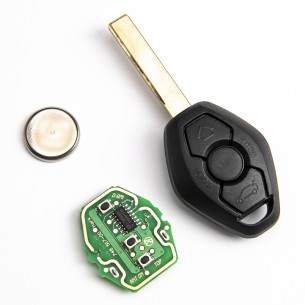 BMW Car Key 433Mhz with 3 Buttons and Electronics