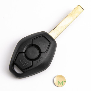 BMW Car Key 433Mhz with 3 Buttons and Electronics